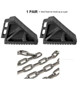 Parking Safety Rubber Chock for Small Vehicles