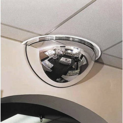 Acrylic convex mirror for blind spot monitoring