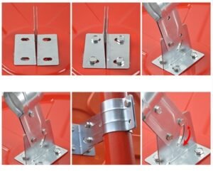 Industrial Road Mirror Polycarbonate 100cm