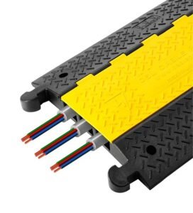Heavy Duty 3-Channel Rubber Cable Protector Ramp Malaysia