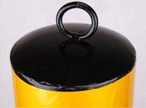 Anti-theft removable bollard with secure key locking