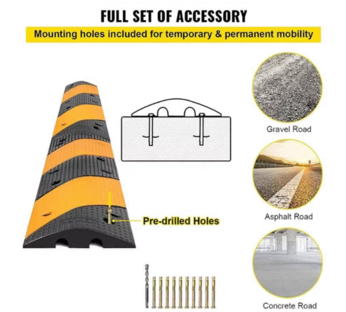 Portable speed bump construction site Malaysia