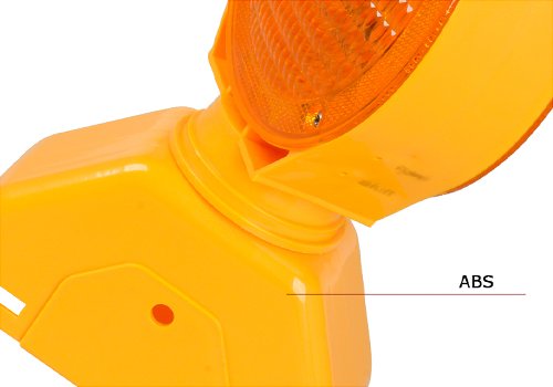 Solar LED strobe signal light 190mm traffic warning Malaysia
