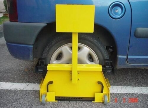 BB wheel clamp mild steel paint finish Malaysia