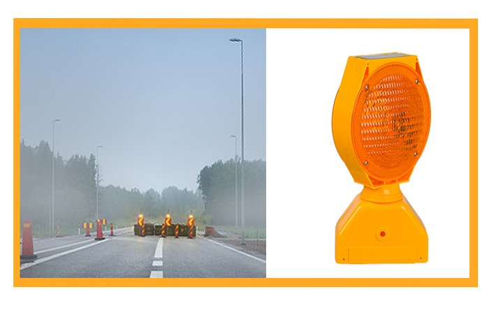 Solar blinker light ABS plastic weather-resistant Malaysia outdoor