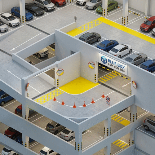 Convex mirrors and visual safety systems improving visibility and accident prevention