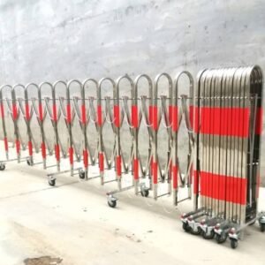 Folded Expandable Barrier Gate H1000 W300mm Compact Storage Malaysia