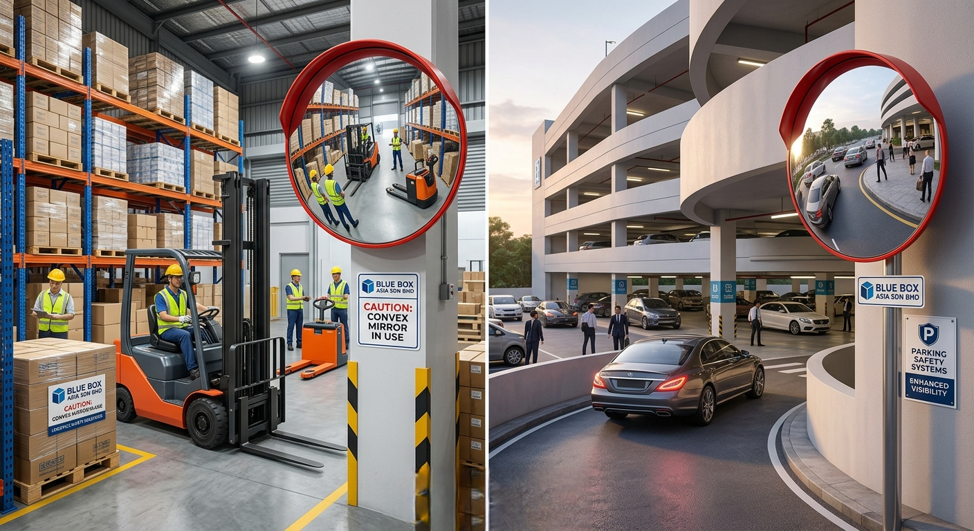 Convex Mirrors & Visual Safety supplier and safety solutions in Malaysia