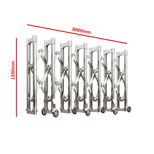 Expandable Barrier Gate Telescopic Expansion Mechanism Malaysia