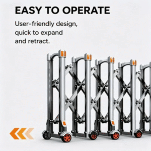 Stainless Steel SS304 Expandable Barrier Gate 8m Malaysia BBA BU-00034