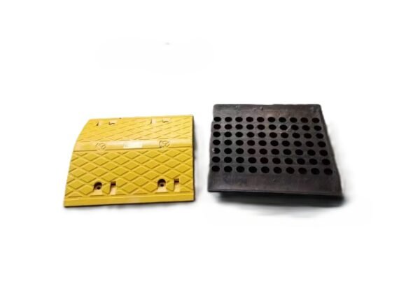 Complete Assembled Speed Hump System Road Cross Section