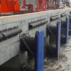 loading bay dock bumper installed truck protection