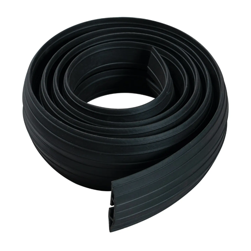 Rubber cable cover packed per length for Malaysia delivery