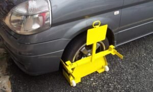 Car Wheel Clamp Large for SUV MPV Lorry 17-23 inch tyre