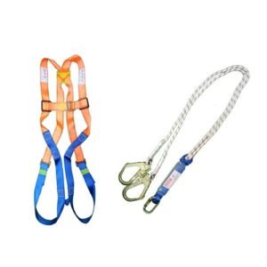 HT02 Twin Lanyard Double Hook Harness Attachment