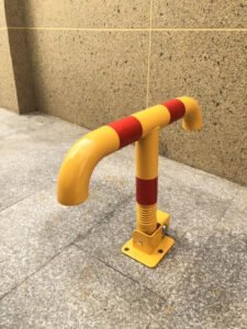 T shape parking lock spring pole