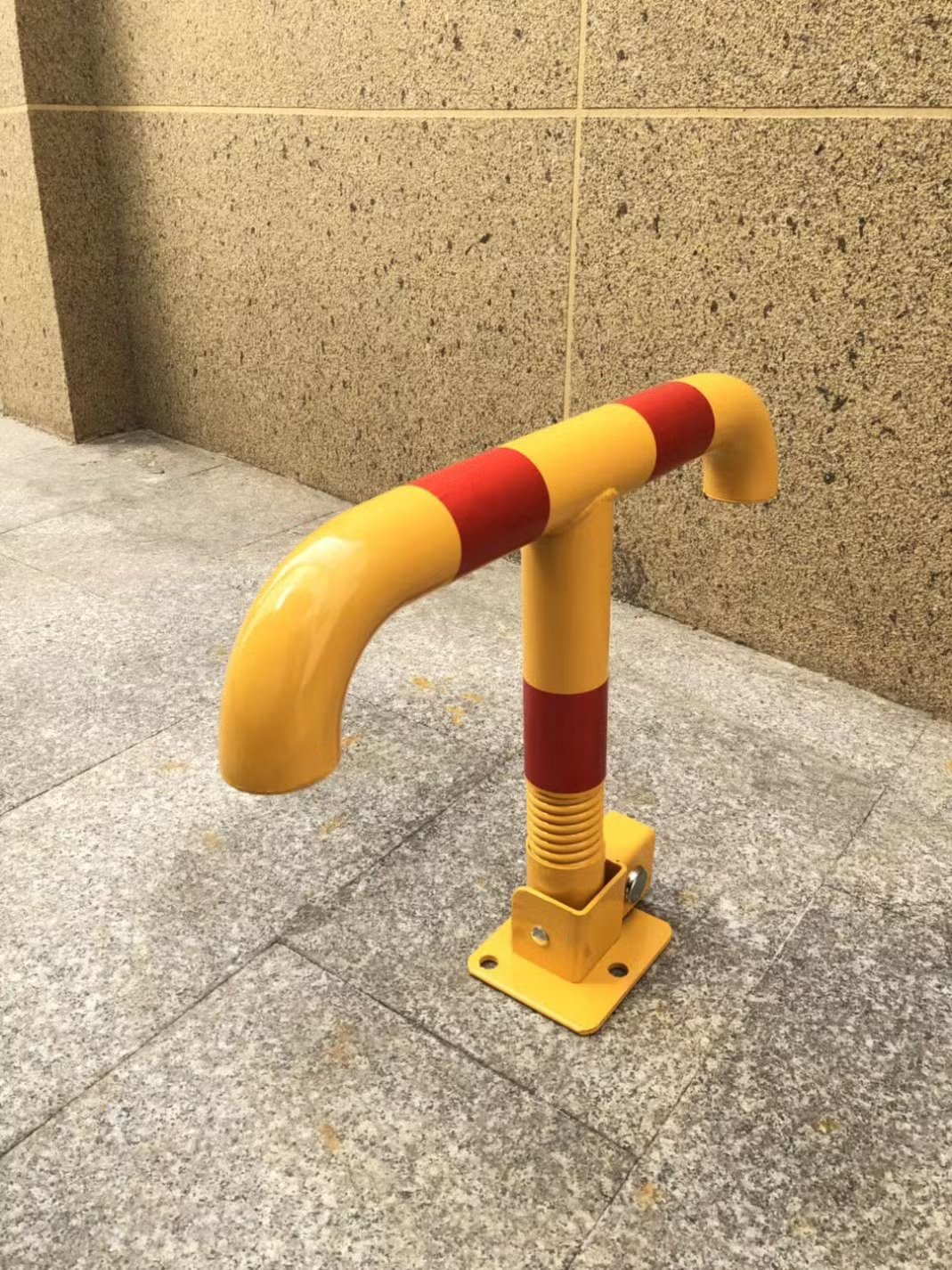 T shape parking lock spring pole