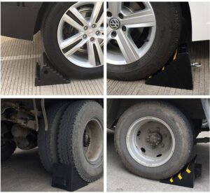 heavy duty rubber wheel chock
