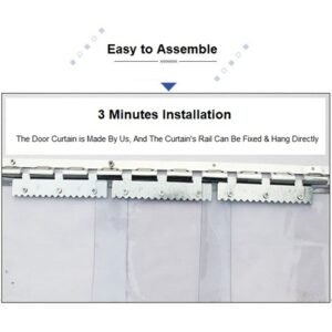 PVC curtain strip