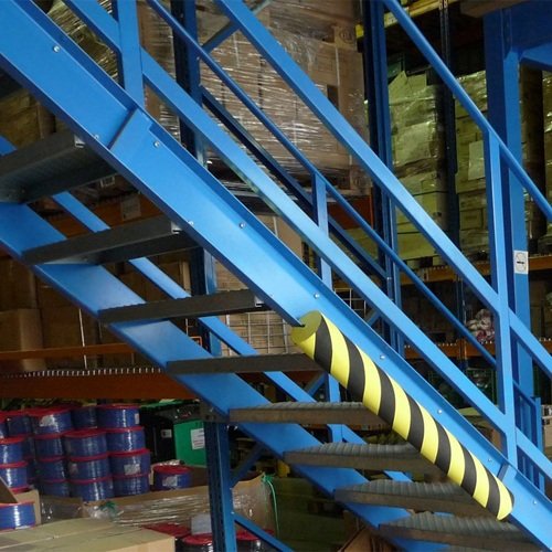 EVA corner protector on machine or workshop edge