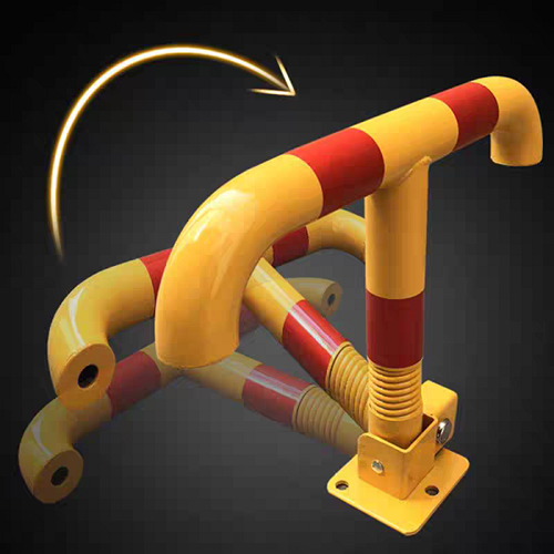 T shape parking lock spring pole